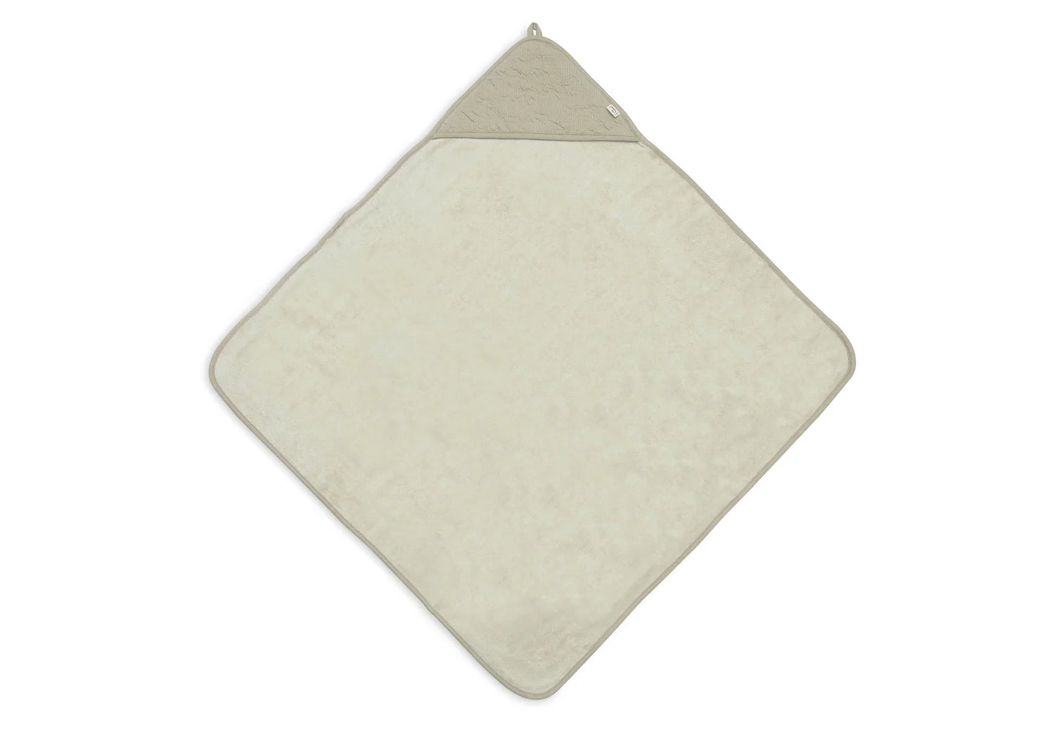 Bath cape Soft waves Olive Green 75x75cm