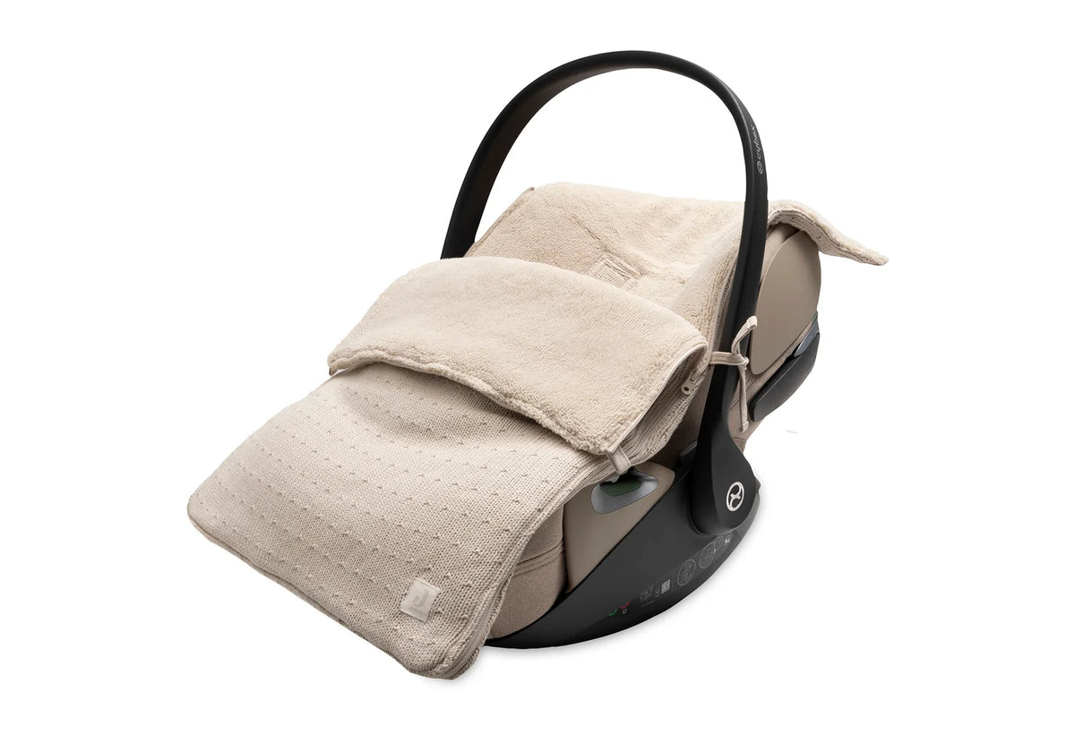Footmuff group 0+ 3/5-point harness - Sprinkle Knit
