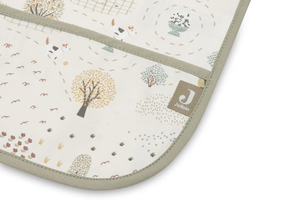 Tiny Park Waterproof Bib with Sleeve