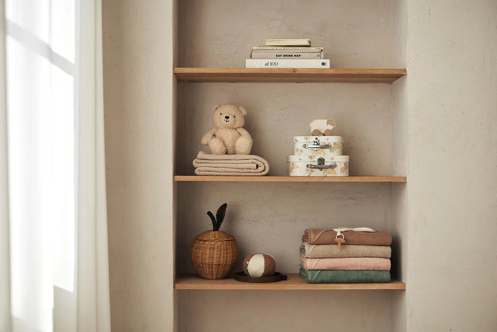 Bath cape Terry 100x100cm Biscuit