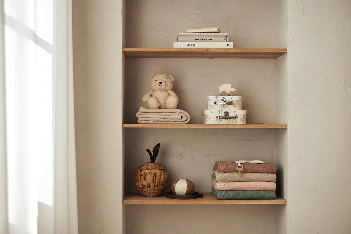 Bath cape Terry 100x100cm Biscuit