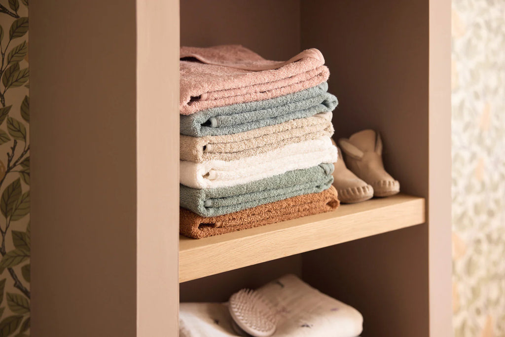 Bath cape Terry 100x100cm Biscuit