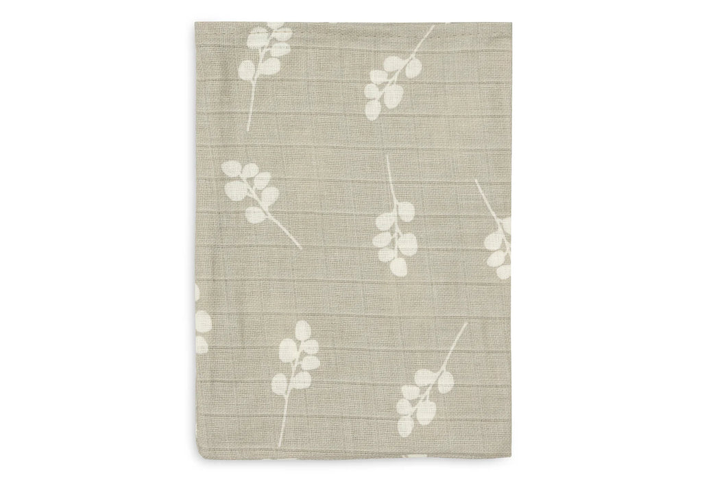 Washcloth Muslin Twig Olive Green (3 Pack)