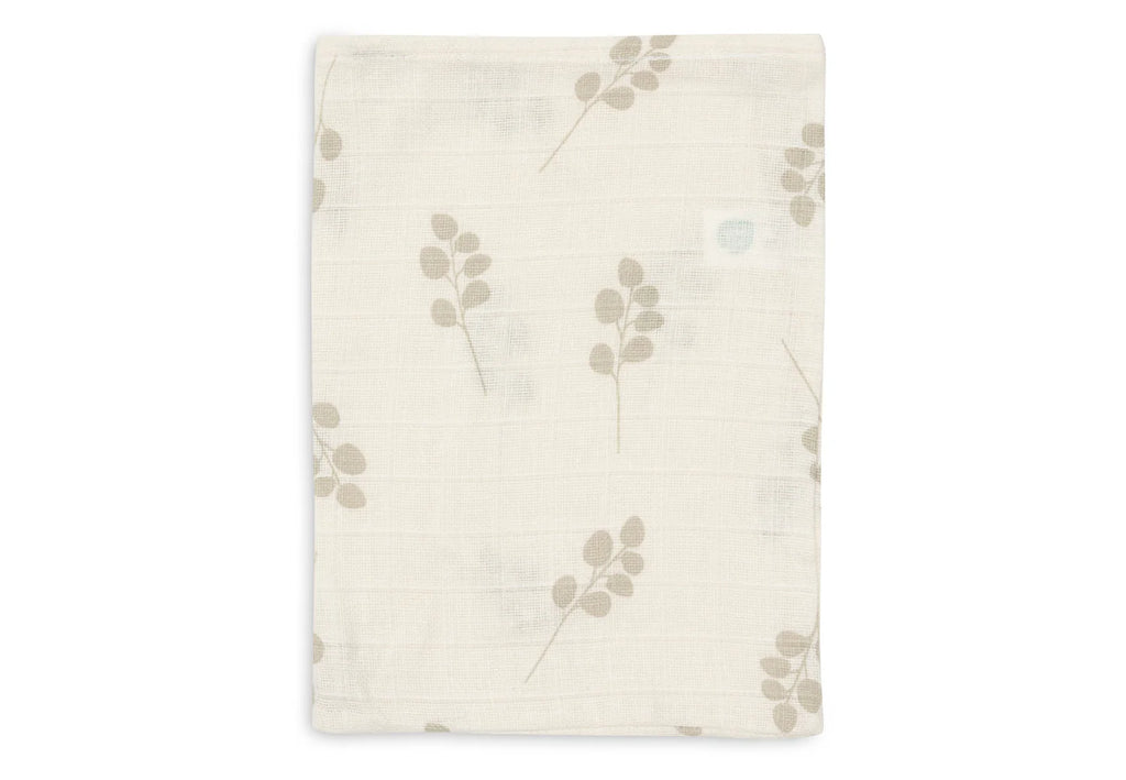 Washcloth Muslin Twig Olive Green (3 Pack)