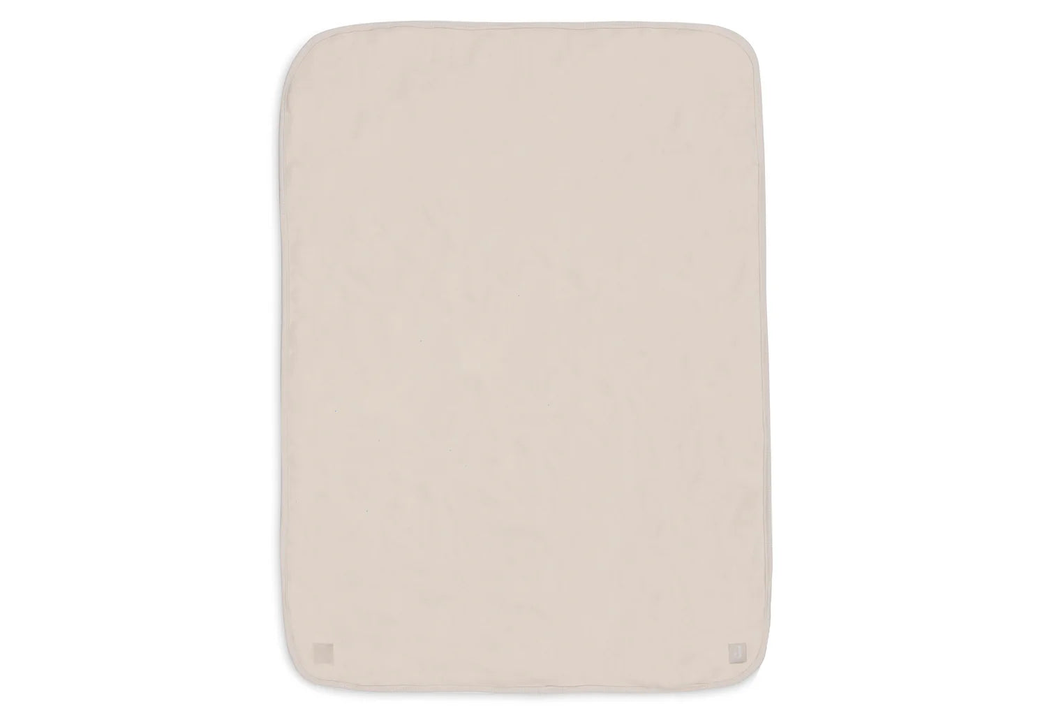 Cradle Blanket Basic Jersey/Sherpa Oatmeal 75x100cm