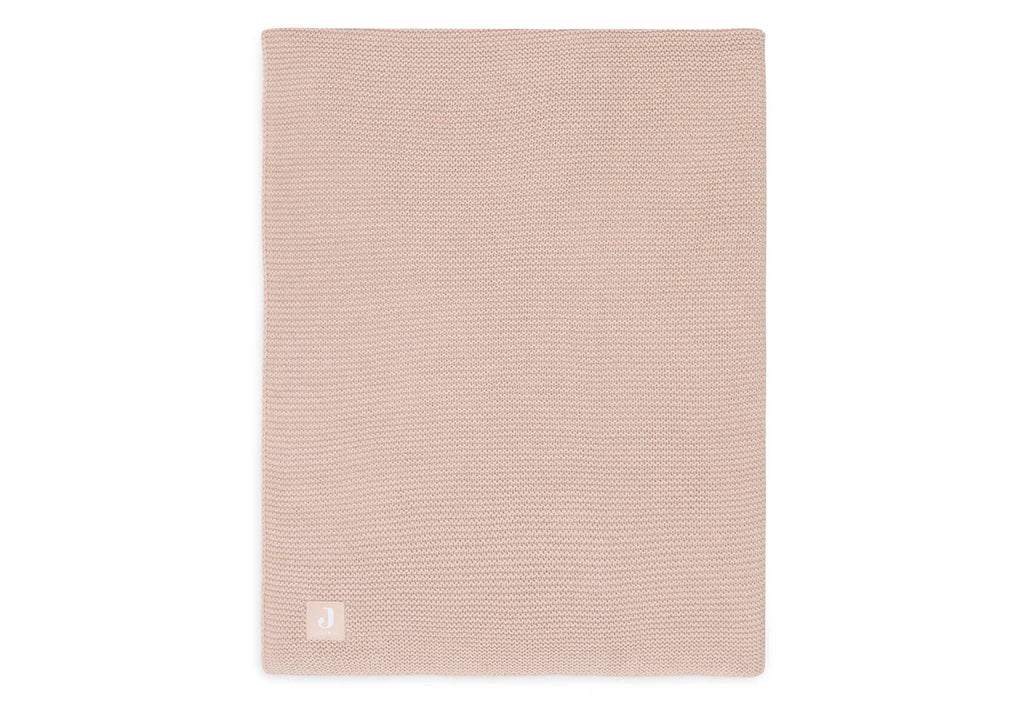 Cradle Blanket Basic Knit Wild Rose 75x100cm