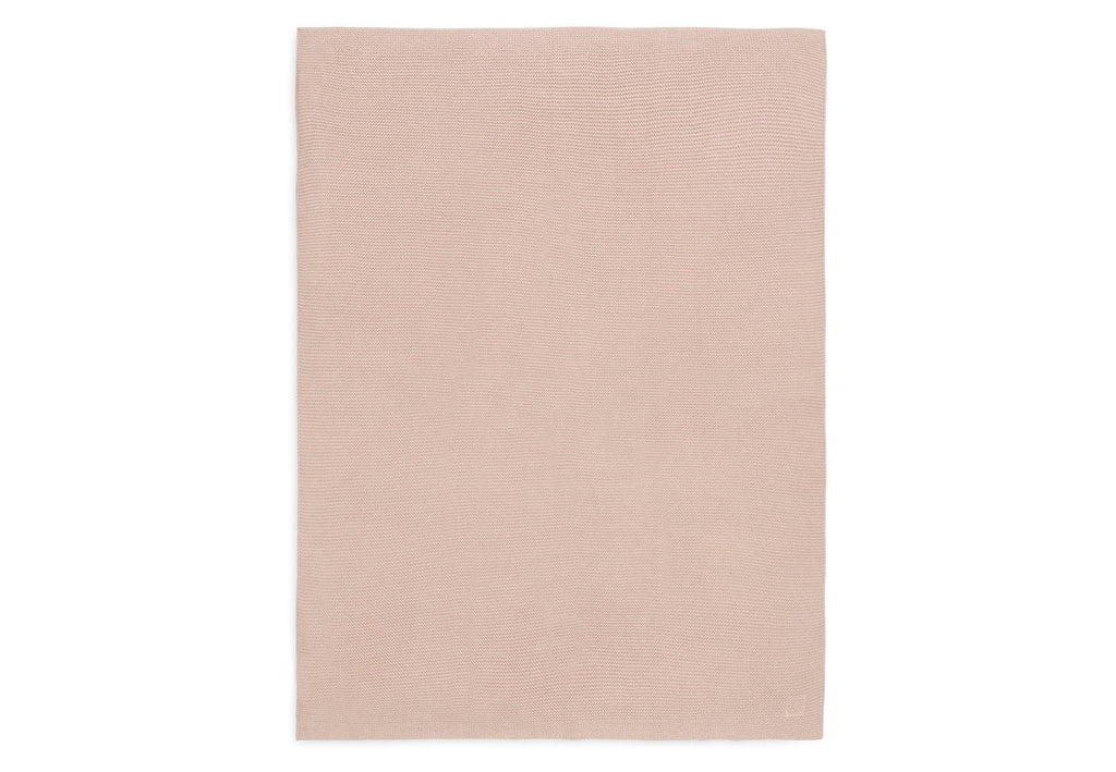 Cradle Blanket Basic Knit Wild Rose 75x100cm
