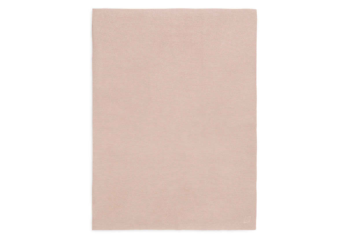 Cradle Blanket Basic Knit Wild Rose 75x100cm