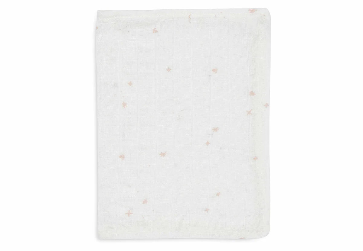 Washcloth Muslin Twinkling Wild Rose (3 Pack)