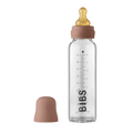 BIBS Baby Glass Bottle Complete Set Latex 225ml Woodchuck