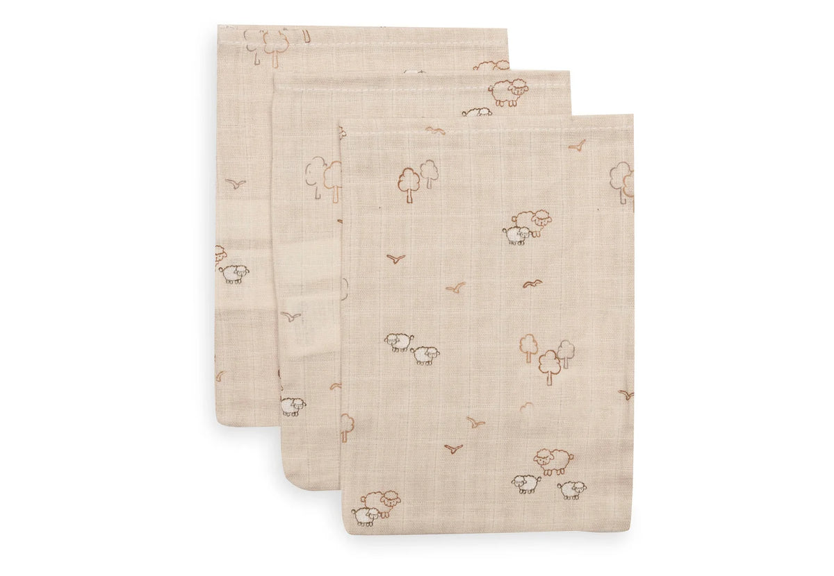 Washcloth Muslin Woolly